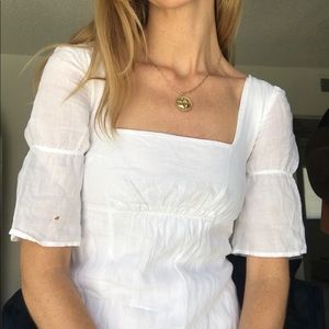 Romantic White Day Dress